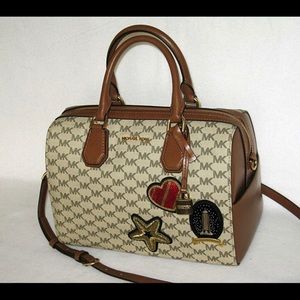 Michael Kors Mercer Patches Duffle
